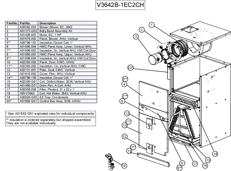 V3642B-1EC2CH